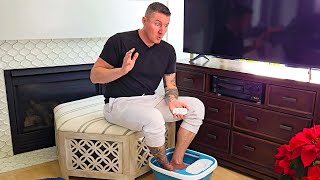 Homedics Footbath Review  Smart Space Deluxe [upl. by Brew]