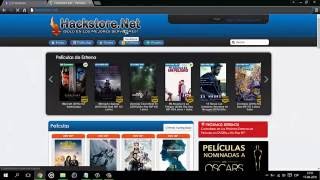 DESCARGA DE PELICULAS DE  hackstorenet [upl. by Lesna]