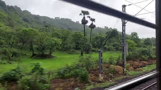 110 kmph LHB Track sound  Konkan Railways  Train track sound [upl. by Tini]