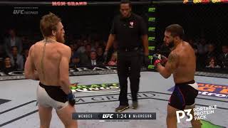 FULL FIGHT CONOR MCGREGOR VS CHAD MENDES [upl. by Ranice881]