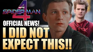 SPIDERMAN 4 PRODUCTION WEEKLY LEAKS EXPLAINED Brand New Day [upl. by Renat]