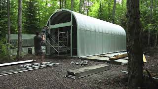 How to build a DIY Quonset Hut [upl. by Pablo]