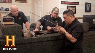 Pawn Stars Rick Has Chumlees Swords Appraised Season 14  History [upl. by Anawik]