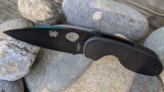 Spyderco Efficient A KnivesFAST Review [upl. by Rodavlas]