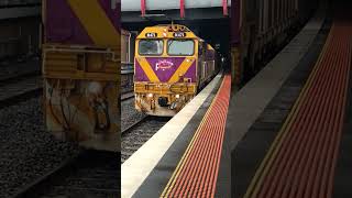 N471 with the final up Bairnsdale N class at Southern Cross [upl. by Colly121]