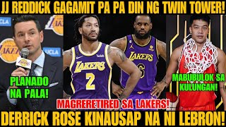 LEBRON KINAUSAP NA SI D’ROSE SA LAKERS MAGRERETIRED JJ REDDICK PLANADO NANPALA JOHN AMORES KULONG [upl. by Wight]