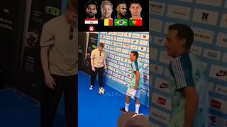 Qui est le meilleur dribble Salah Neymar de brune cristiano Ronaldo shortvideo football messi [upl. by Halilahk620]