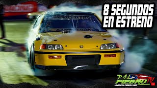 Kseries 8 Segundos en Estreno para El Desacatao CRX By Chapulin Performance amp Adnel Tuning [upl. by Rexford922]