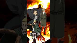 EREN YEAGER X ERWIN SMITH VS ATTACK ON TITAN AND ALL CHARCTERS  WHO IS STRONGEST [upl. by Gardia]