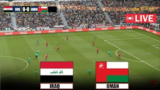 🔴بث مباشر العراق ضد عمان  تصفيات كأس العالم 2026  eFootball PES 21 [upl. by Hennessy]