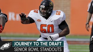 Senior Bowl Standouts w Jim Nagy  Journey to the Draft [upl. by Aidole856]