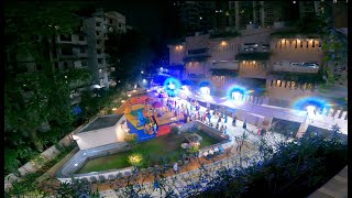 Garba Celebration  Anutham  2024  Navratri  Dandiya  Performance  Anutham Family [upl. by Zsuedat55]