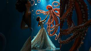 A Woman Fuses with A Octopus on AGT americagottalent agt magic talent shorts [upl. by Edorej]