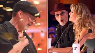 AGT Golden Buzzer SHOCKS Judges With Impressive Cover [upl. by Ardnuhsor904]