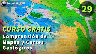 Curso Gratuito de Geología HD 1080p Comprensión de Mapas y Cortes Geológicos 2932 I Explorock [upl. by Sanderson]