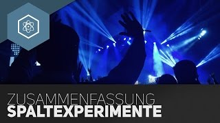 Spaltexperimente – Zusammenfassung fürs PhysikAbi [upl. by Carper]