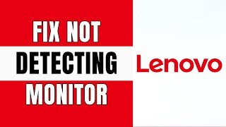 How To Fix Lenovo Laptop Not Detecting Monitor Through Docking Station A Quick Troubleshoot Guide [upl. by Ephraim]