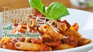 Penne Pasta with Tomato Sauce [upl. by Malda]