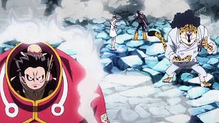 Rob Lucci and Kaku alliance with luffy and Zoro to defeat seraphim onepiece egghead [upl. by Tlok]