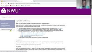How to apply at NWU Follow up to get started [upl. by Puri]