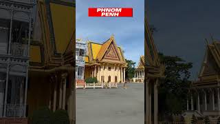 Inside Phnom Penhs Stunning Royal Palace cambodia palace [upl. by Ahsienroc]