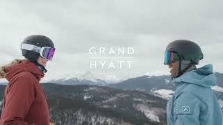 Ski turns are just steps away at Grand Hyatt Vail [upl. by Sinclair]