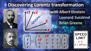 Discovering Lorentz transformation with Albert Einstein [upl. by Oralie738]