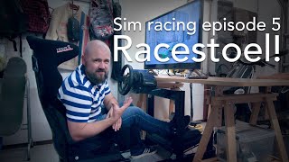 Starten met simracing  EPISODE 5 racestoel 🏁 [upl. by Orelu]