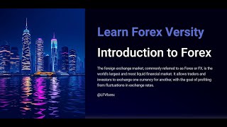 Forex Trading for Beginners Master the Basics with Learn Forex Versity [upl. by Bail]