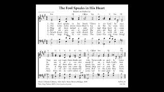 The Fool Speaks in His Heart  Psalm 14 SONG 20  Treasury 41 [upl. by Ruperta]