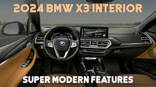 2024 BMW X3 Interior Review [upl. by Eyahs]