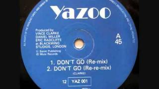 YAZOO A2 Dont Go ReReMix Extended Versionmp4 [upl. by Niamert]