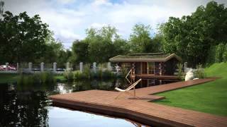 Albrechts Aue Wannsee  3D Visualisierung  Animationsfilm [upl. by Evars768]