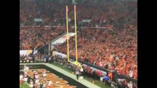 Clemson vs Alabama 2017 Last Play Fans Reaction [upl. by Naes]