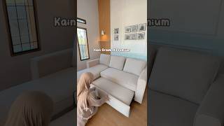 Review sofa bed L minimalis sofa sofabed explore fyp spillracunshopee [upl. by Oswin30]