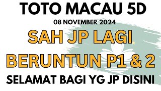 PREDIKSI MACAU 5D 07 NOVEMBER 2024  BOCORAN TOTO MACAU 5D HARI INI  TTM 5D  RUMUS TOTO MACAU 5D [upl. by Llewol]