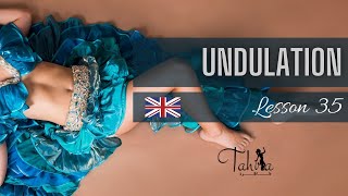 👟 How to do undulation Belly dance for beginners tutorial  BD with Tahira 35 [upl. by Jahn]