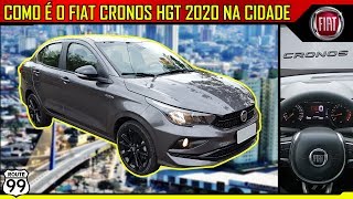 Como é o comportamento do FIAT CRONOS HGT 2020 na cidade [upl. by Annoiek]