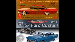 AMT X Revell 1957 Ford Comparo [upl. by Edgell127]