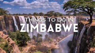 Top 15 Things To Do in Zimbabwe  Zimbabwe Travel Guide [upl. by Angadreme297]