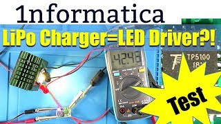 LED Driver From TP5100 LiPo Charger Tutorial [upl. by Botzow]