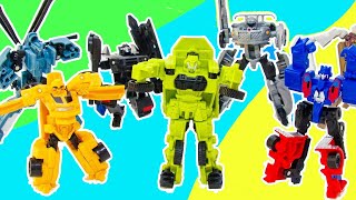 Transformers Cars compilation for kids  Toys robots transformers  Videos for Kids [upl. by Yatnuhs]