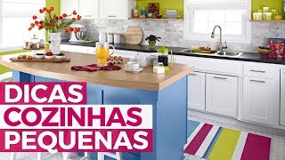 Como decorar cozinha pequena SIMPLICHIQUE [upl. by Nnairac]