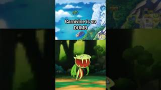 Carnivine is DUMB  Pokemon I would Change pokemon nintendo shorts gaming poketuber ytshorts [upl. by Anihcak]