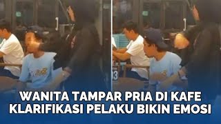 Fakta di Balik Viral Wanita Tampar Pria di Kafe Garagara Hal Sepele Klarifikasi Pelaku Bikin Emosi [upl. by Yelac]