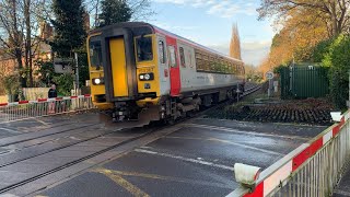 Nantwich Station Level Crossing  Cheshire [upl. by Wsan]