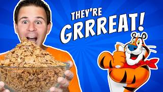 MASSIVE Frosted Flakes Cereal Challenge 5000 Calories [upl. by Marozas]