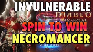 INVULNERABLE GOD TIER NECROMANCER ANTI STUN SUPER FAST FEAR BATTLE MAGE BUILD DIABLO IMMORTAL [upl. by Nari]