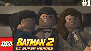 Lego Batman 2 DC Super Heroes  Theatrical Pursuits  Part 1 [upl. by Plafker]