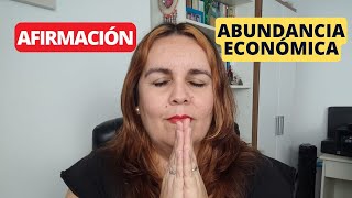 Descubre esta Afirmación para atraer Abundancia Economica [upl. by Mika]